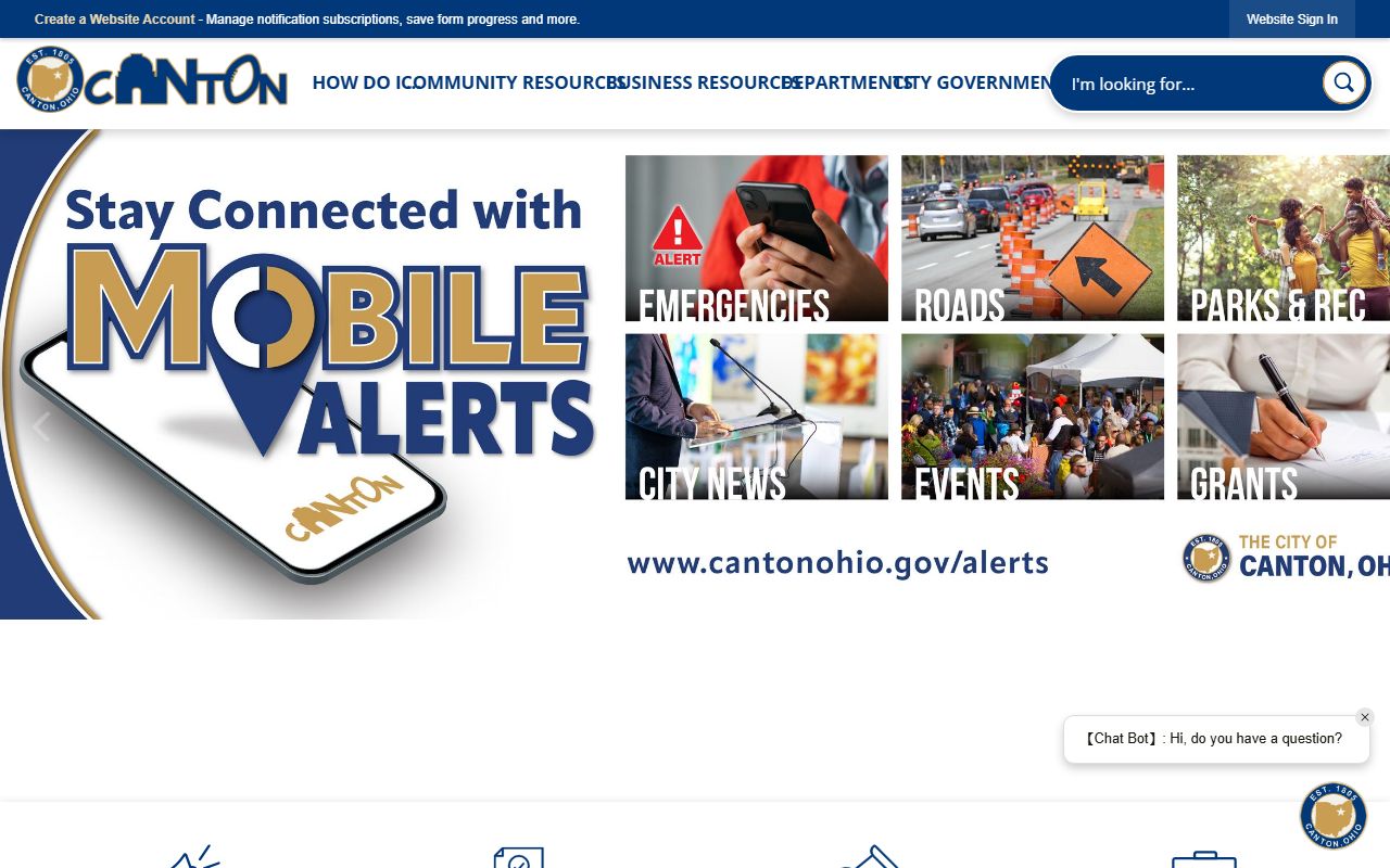 Canton booking reports City of Canton police department website