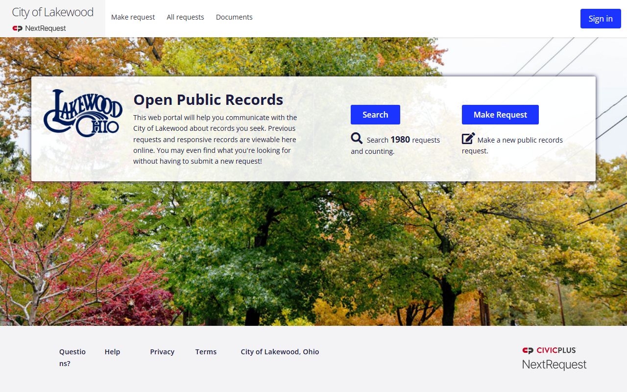 Lakewood booking reports NextRequest public records portal