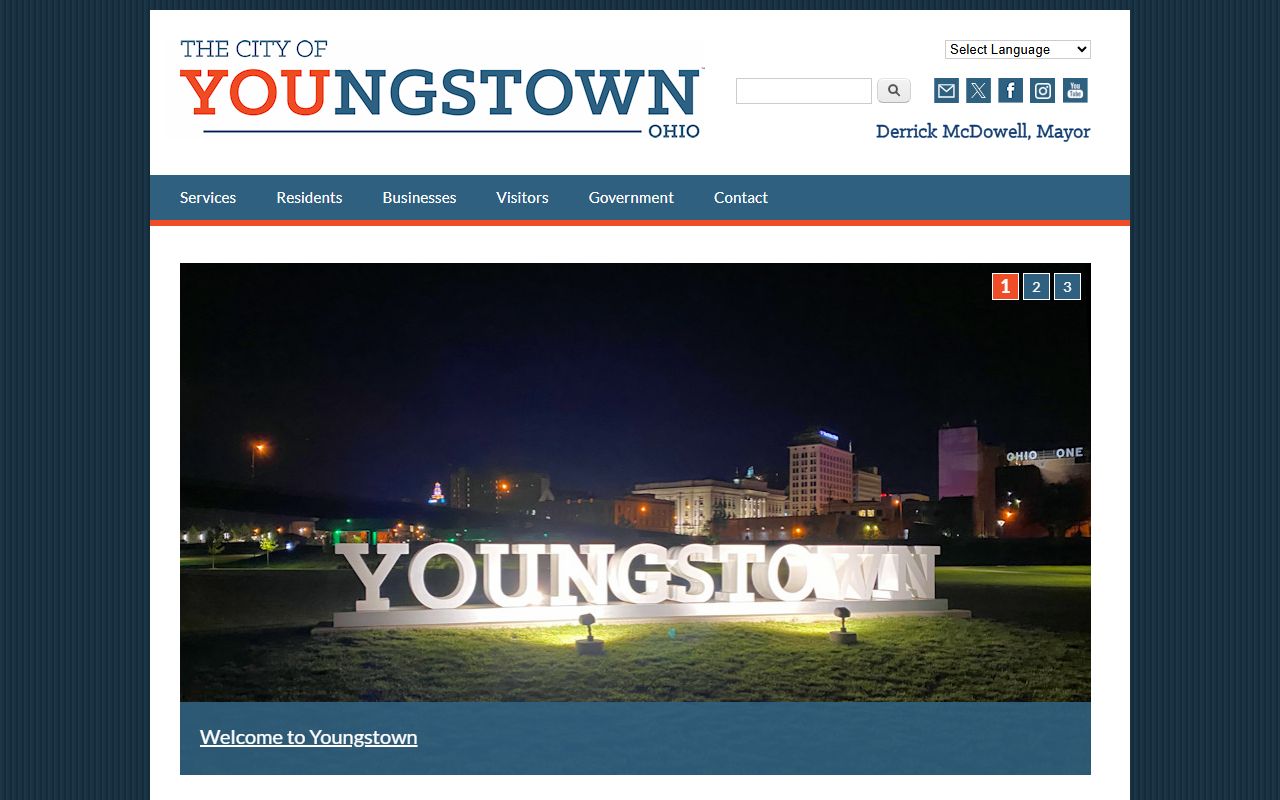 Youngstown booking reports City of Youngstown website