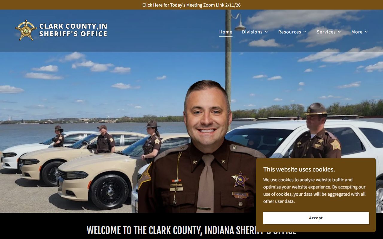 Clark County booking reports sheriff's office website
