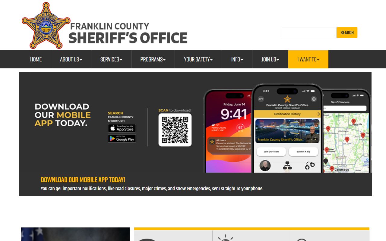Franklin County booking reports sheriff's office website