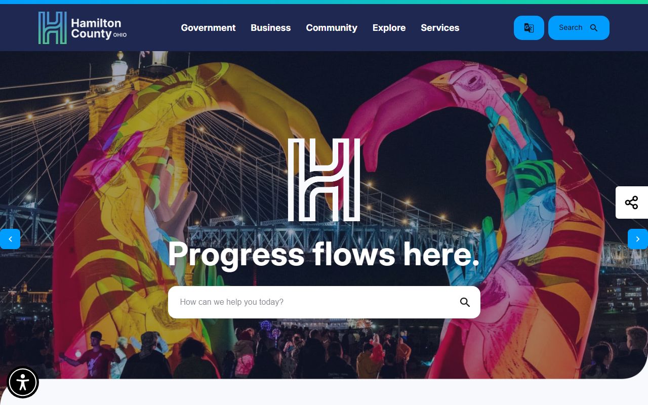 Hamilton County booking reports government website