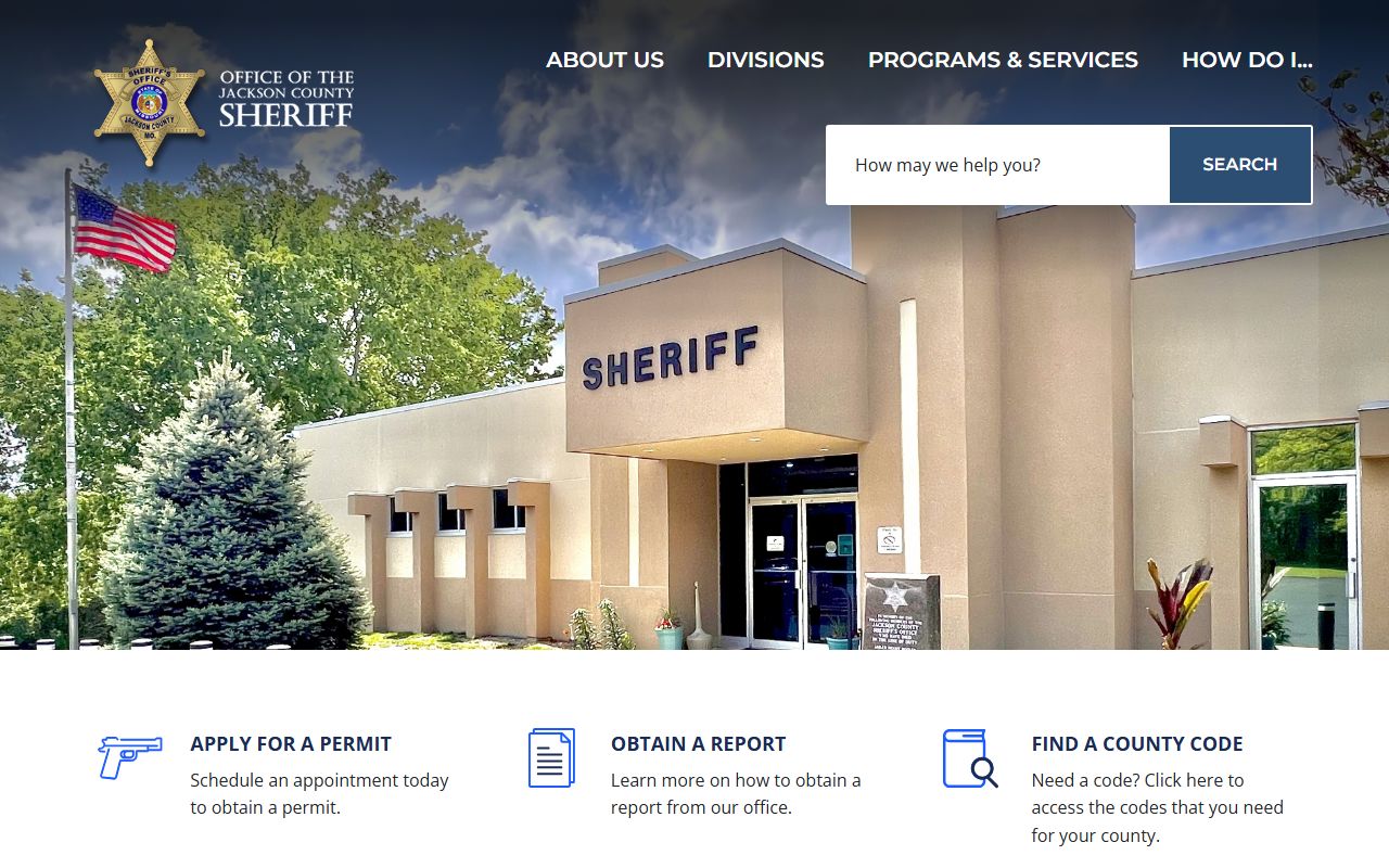 Jackson County booking reports sheriff's office website