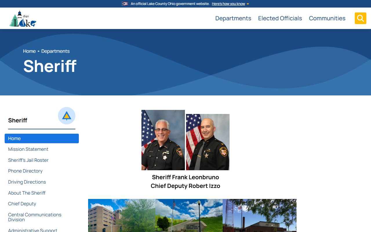 Lake County booking reports sheriff's office website