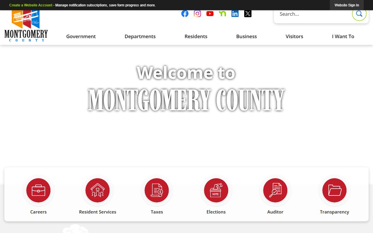 Montgomery County booking reports government website