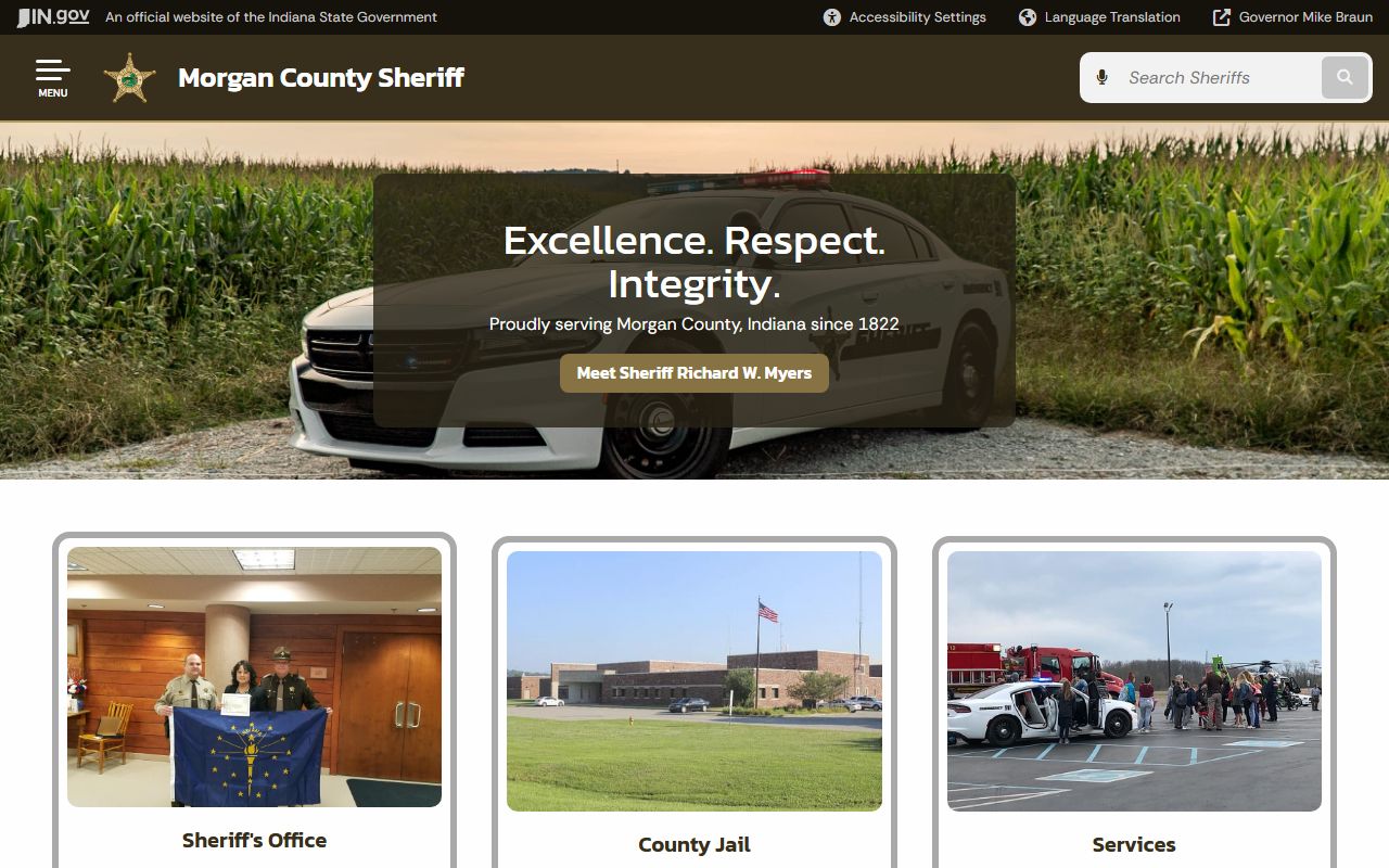 Morgan County booking reports sheriff's office website