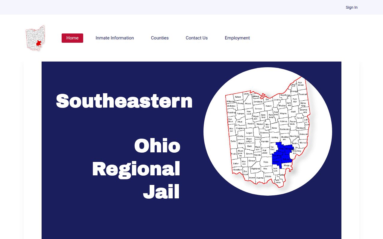 Vinton County booking reports SEORJ regional jail website