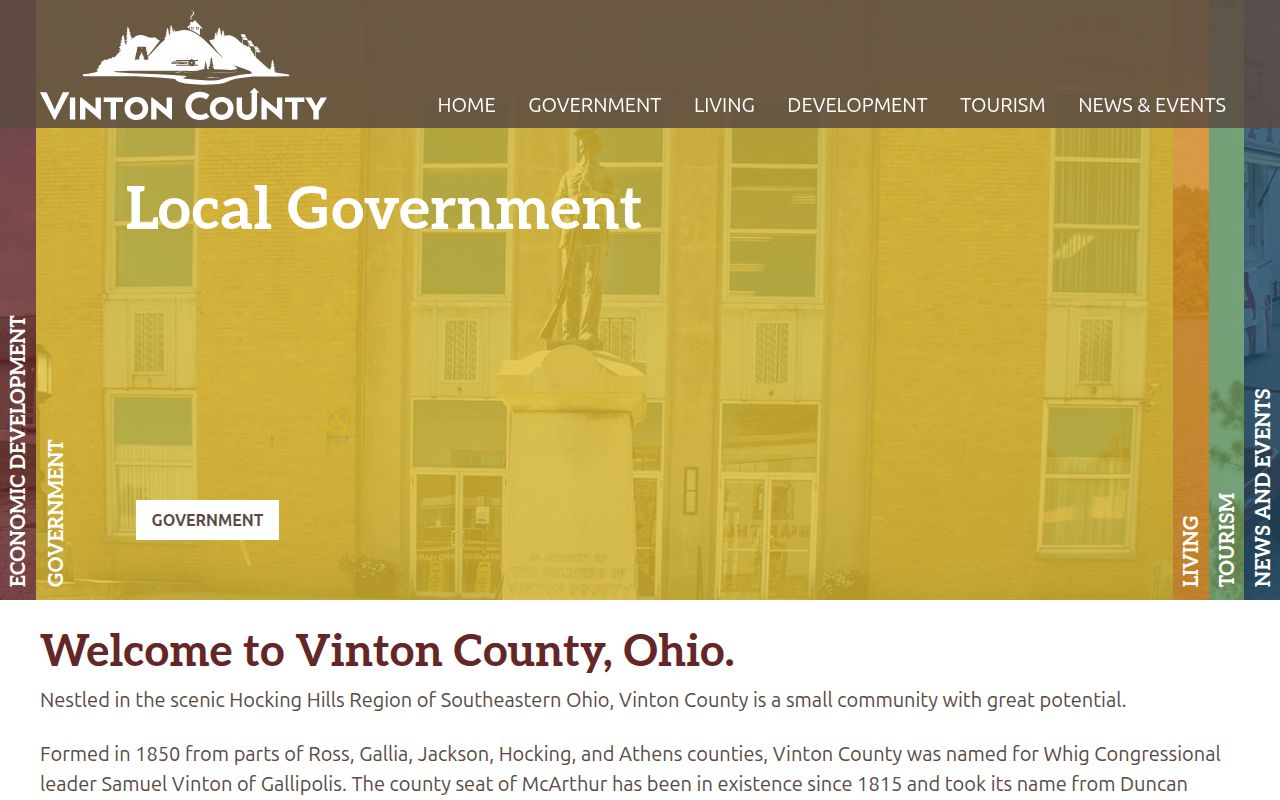 Vinton County booking reports sheriff's office website