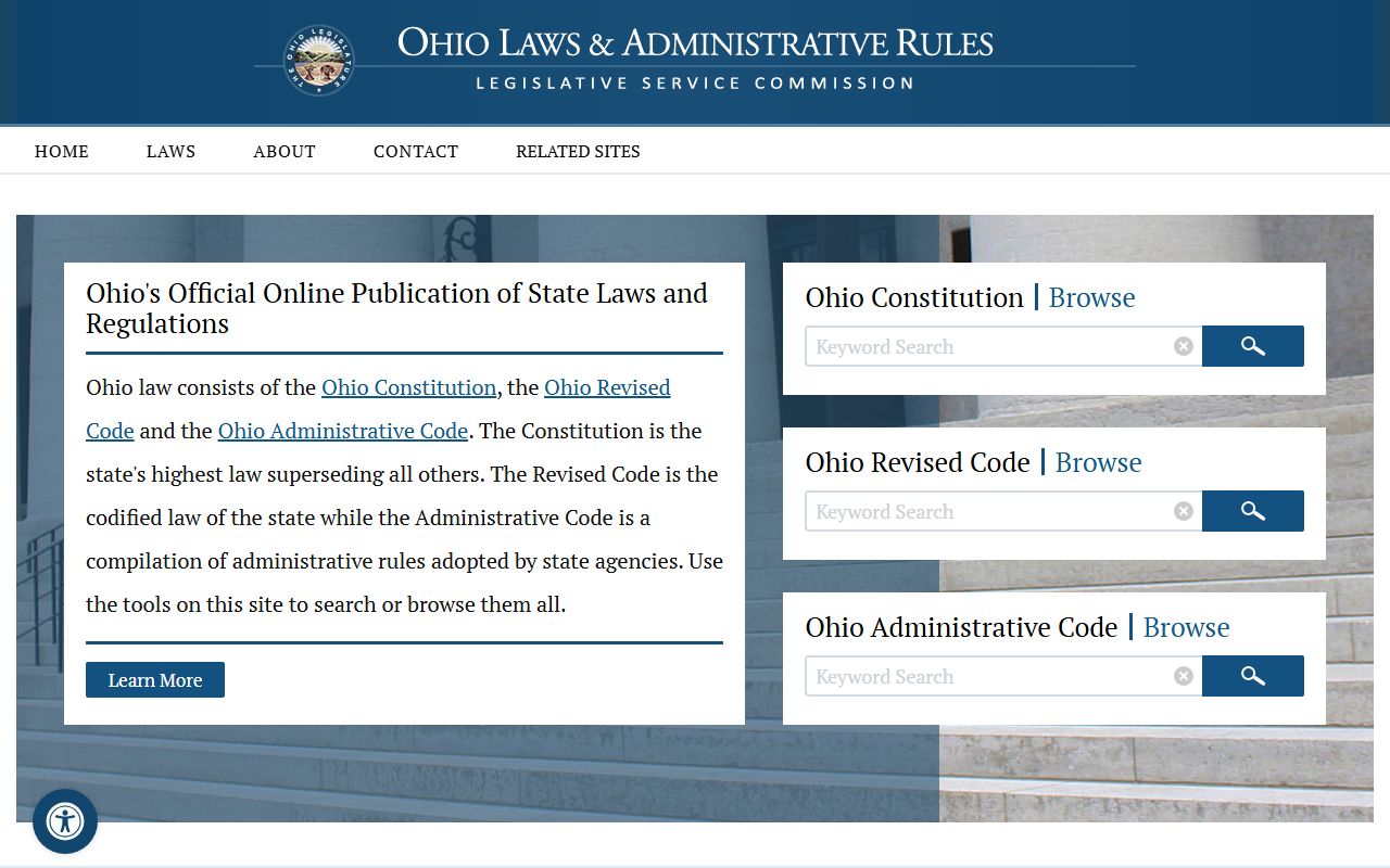 Ohio booking reports Revised Code online